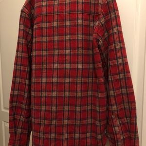 Thick flannel button down